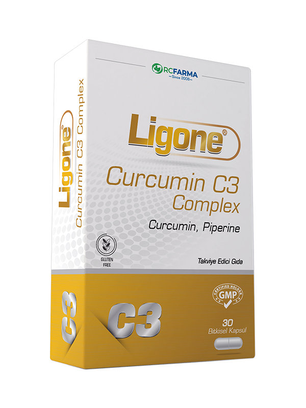 Ligone Curcumin C3 Complex 30 Bitkisel Kapsül