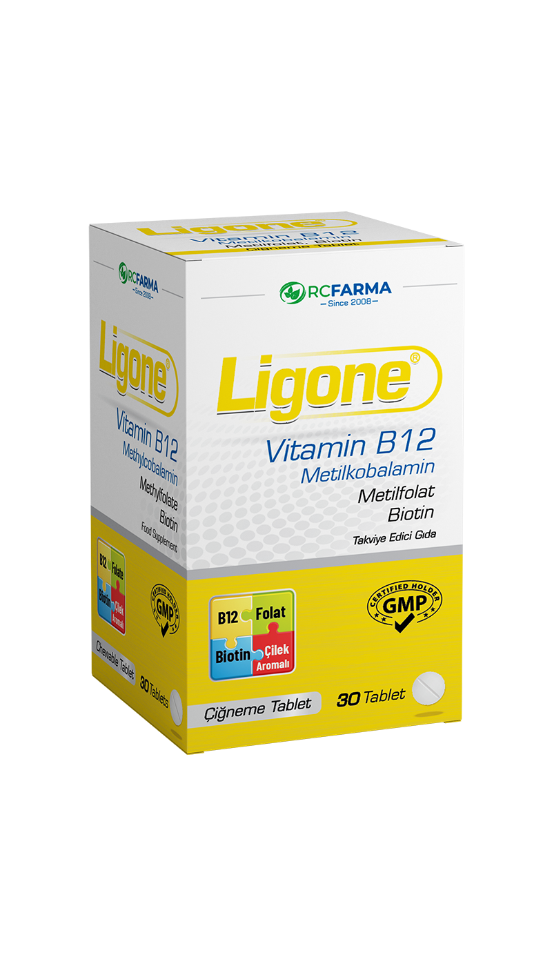 Ligone Vitamin B12 30 Çiğneme Tablet