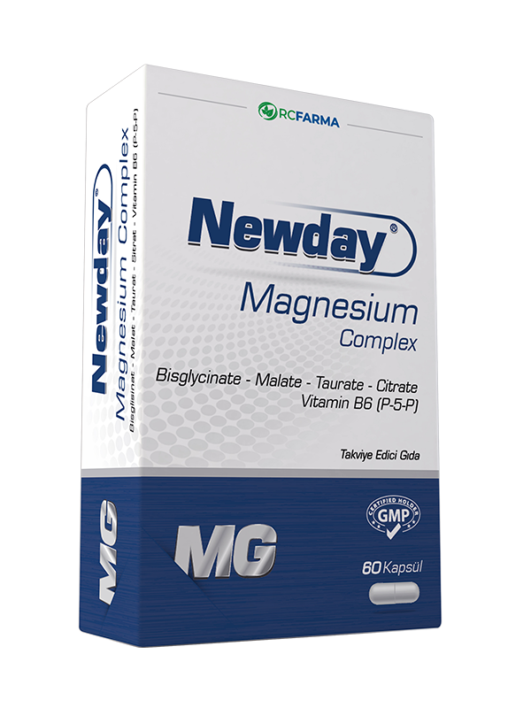 Newday Magnezyum Complex 60 Kapsül