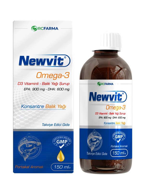 Newvit Omega 3 Şurup 150 ml