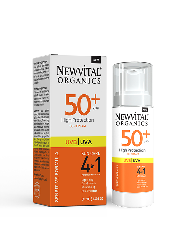 Newvital 50 SPF Güneş Kremi 50 ml